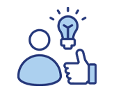 Approve the Digital Proof to continue with your order. Icon indicating approval of the Digital Proof to proceed with order fulfillment.